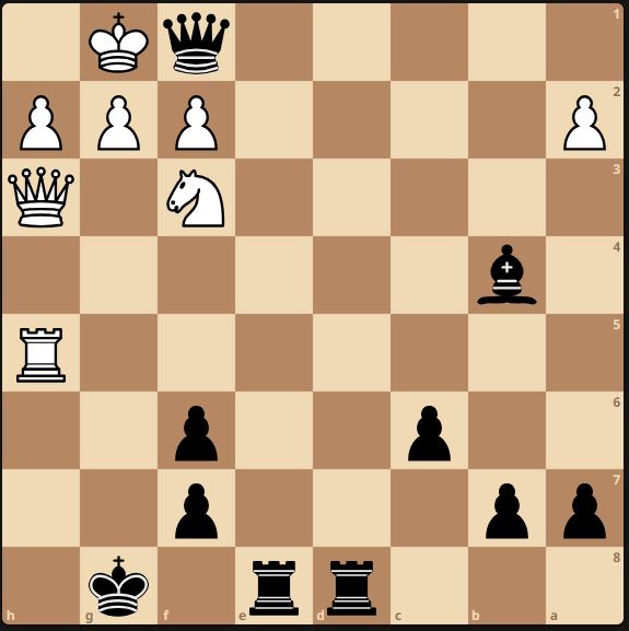 Aufl�sung Dame schl�gt Turm